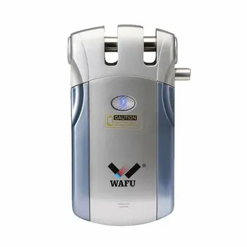 

Wafu WF-019 Electric Door Lock Wireless Control With Remote Control Open & Close Smart Lock Home Security Door Built-in Alarm