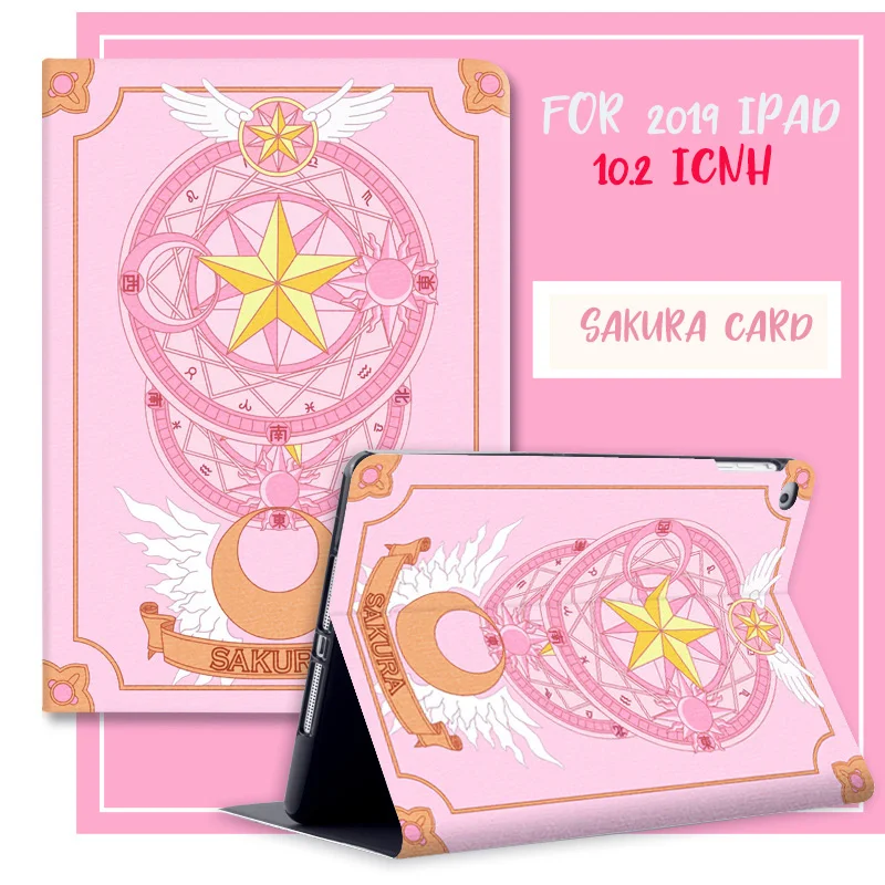 （书本式）19新款īpad-10.2【少女卡片】_6