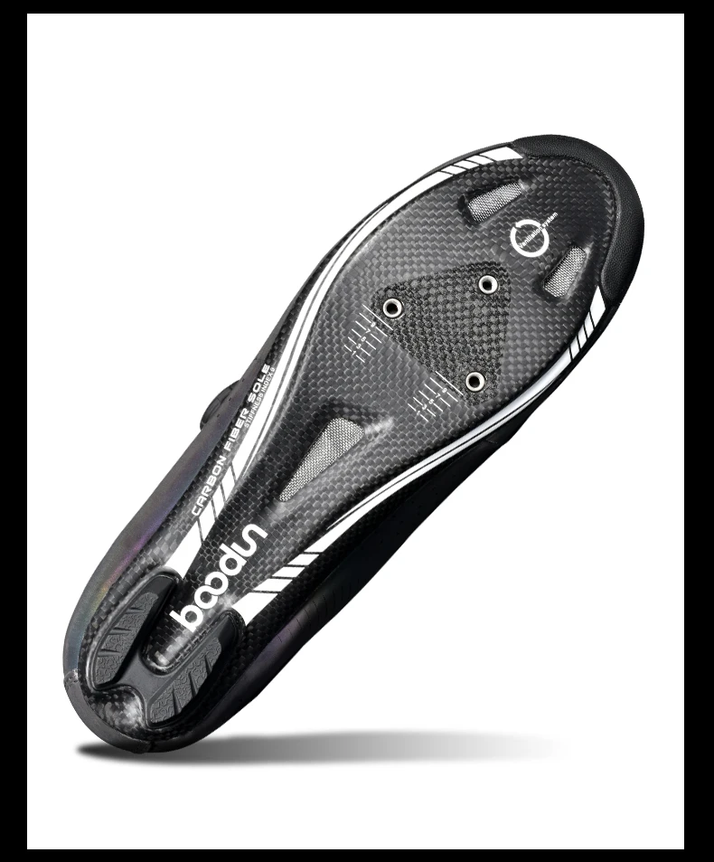 BOODUN 2020 new colorful luminous carbon fiber cycling shoes outdoor men women professional cycling enthusiast road bike shoes