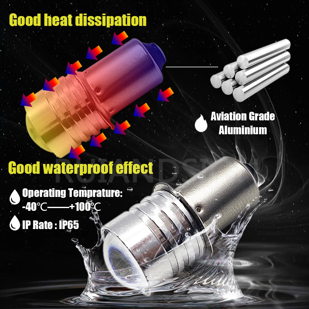 P13.5S PR2 0.5W 150Lm DC 3V 4.5V 6V 10V-30V 12V 24V 3030SMD Bulb Flashlight Replacement Part Bike Torch LED Lampshade White 1Pcs