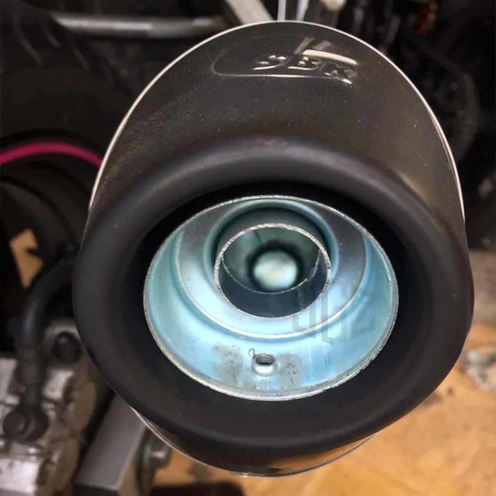 48 мм Универсальный мотоцикл Yoshimura Akrapovic выхлопная труба Регулируемый гоночный