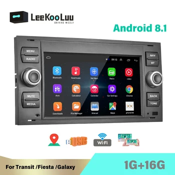

LeeKooLuu Android 2Din Car Radio GPS Player Car Autoradio For Transit Fiesta Focus Galaxy Mondeo Fusion Kuga C-Max S-Max Connect