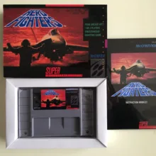 16Bit игры* Aero fightors(версия США! Коробка+ инструкция+ картридж