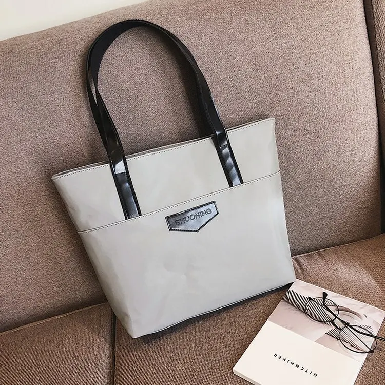 

Large-Volume WOMEN'S Single-shoulder Bag 2019 New Style Waterproof Oxford Cloth Korean-style Hand Toth Versitile Fashion WOMEN'S