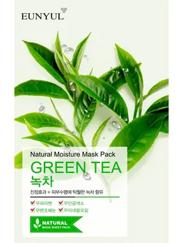

Mask cloth with extract green tea, 22 ml, eunyul
