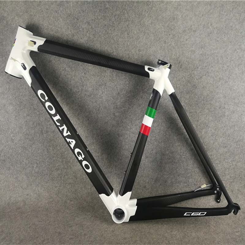 Белый черный T1000 3K матовый глянцевый Colnago C60 карбоновые рамы для дорожного