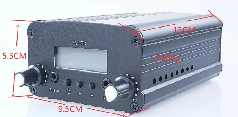 Signstek ST-05B　FMトランスミッター送信機ラジオ受信機5台セット Signstek ST-05B FMトランスミッター送信機ラジオ受信機5台セット