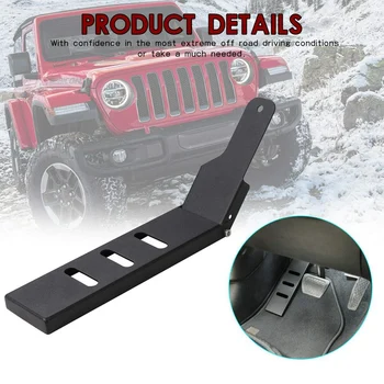 

Dead Pedal Left Side Foot Rest Kick Panel for 2018-2019 Jeep Wrangler JL Car Foot Pegs Cover Car Accessories