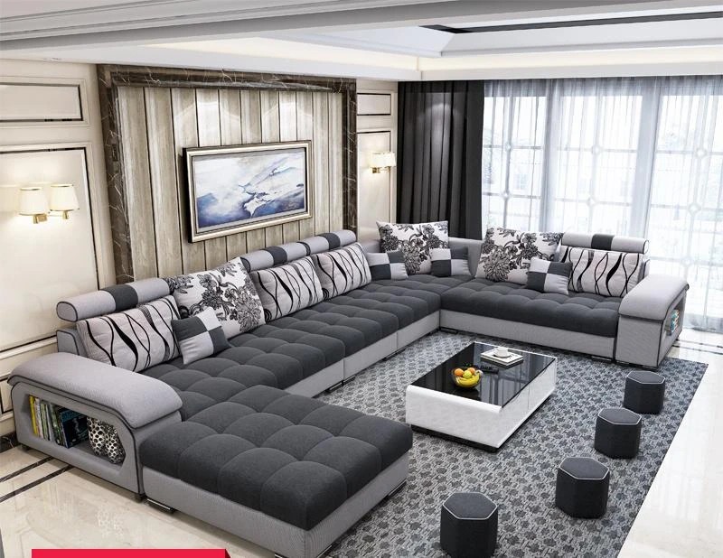 Living Room Sofas/fabric Sofa Bed Royal Modern