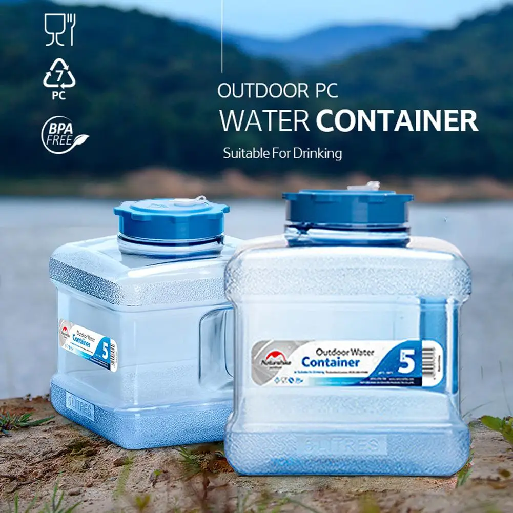 OutdoorWaterBarrel5LOutdoorDrinkingPureBucketPCCanHold