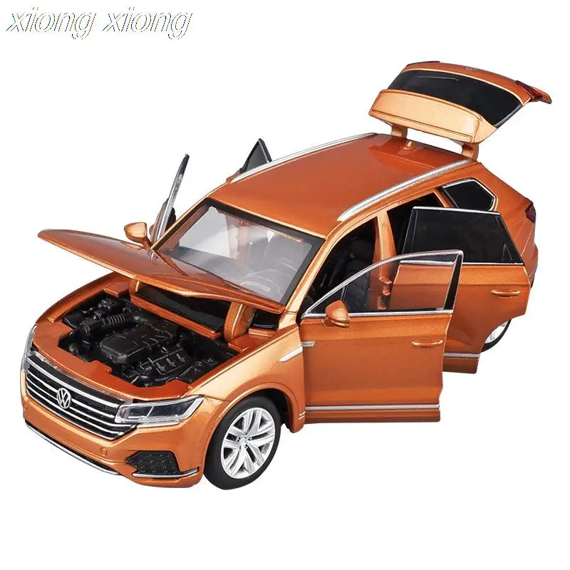 Игрушечный автомобиль Kawei Volkswagen Touareg имитация сплава акусто-оптический