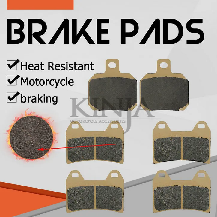 Motorcycle Accessories Moto Front Rear Brake Pads For DUCATI Multistrada Sport Pikes Touring 1200 S 2010-2015 | Автомобили и