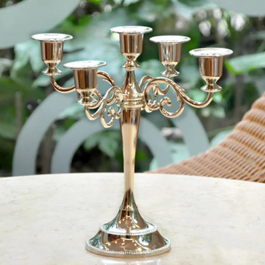 

Stainless Steel Decor Wedding Table Centerpieces Arredo Casa Centros Of Mesa Nordic Home Decor Romantic Porta Velas Metal CBY043