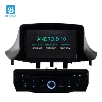 

PX6 1Din Android 10.0 Car DVD Player For Megane Fluence 2009 2010 2011 GPS Navigation Wifi Multimedia Car Radio Autoaudio 4G+64G
