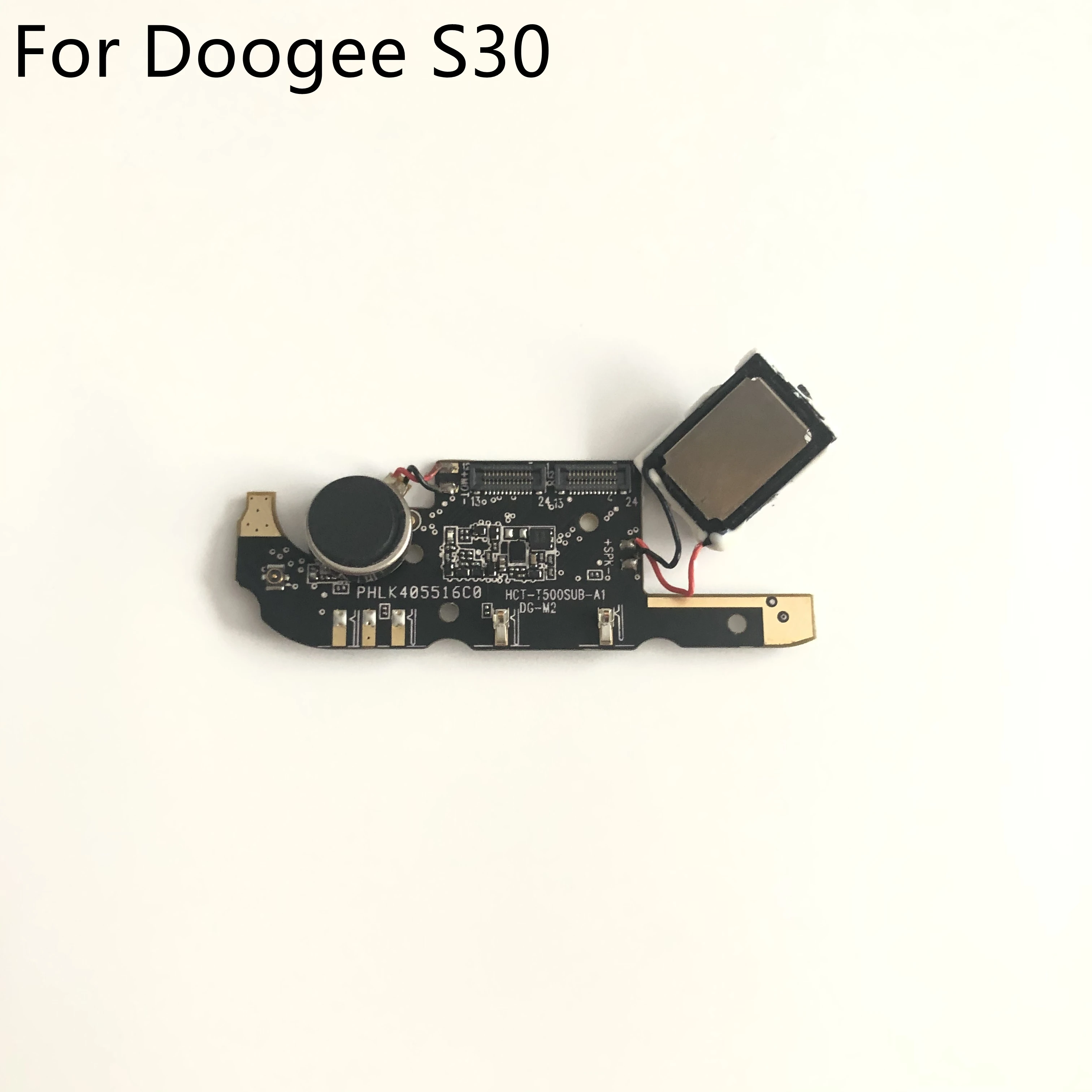 Used USB Board + Vibration Motor Loud Speaker For DOOGEE S30 MTK6737 Quad Core 5.0&quotHD 1280x720 Smartphone Tracking Number | Мобильные