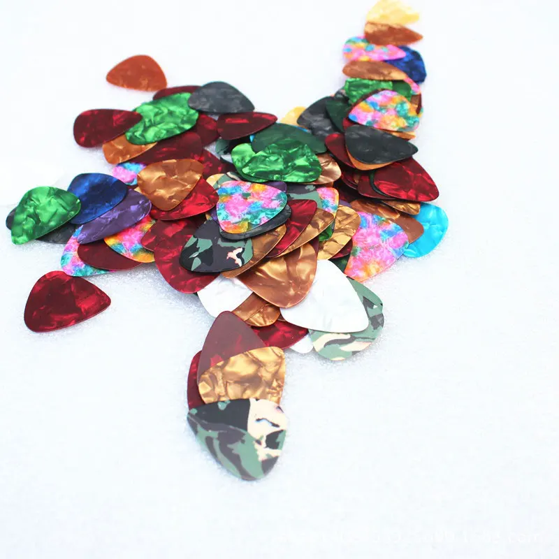 10/20 шт акустический pick s Plectrum из целлюлоида для электрической гладкой гитары палочки аксессуары 0,46 мм 0,71 мм 0,96 мм