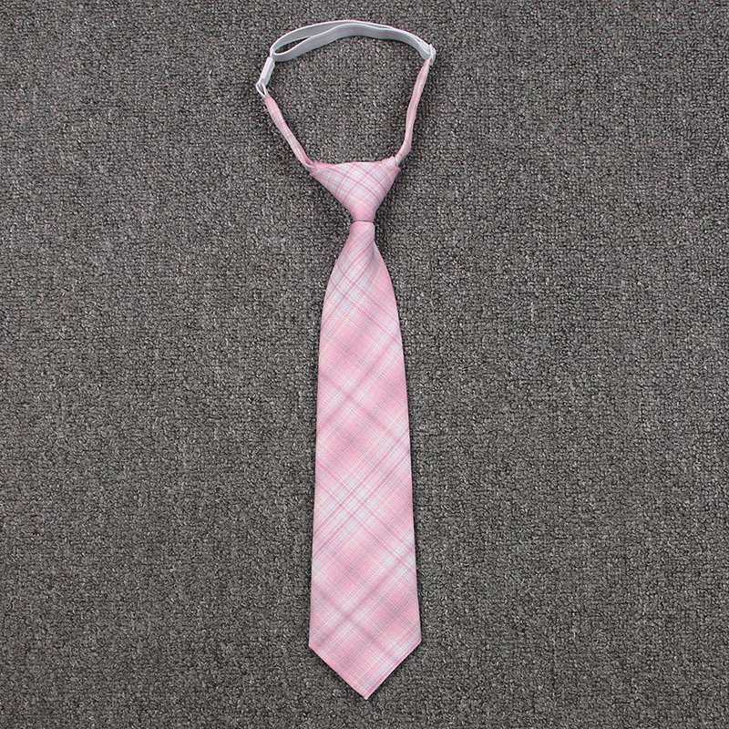 Pink Plaid Bow Tie Uniform Bow Tie Japanese JK Plaid Bow Student Girl Mindfulness Accessories