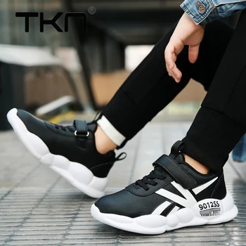 

TKN Winter Children Sneakers Shoes PU Leather Boys Fashion Shoes Cushion Casual Shoes Toddler Sneakers Children Shoes 2809