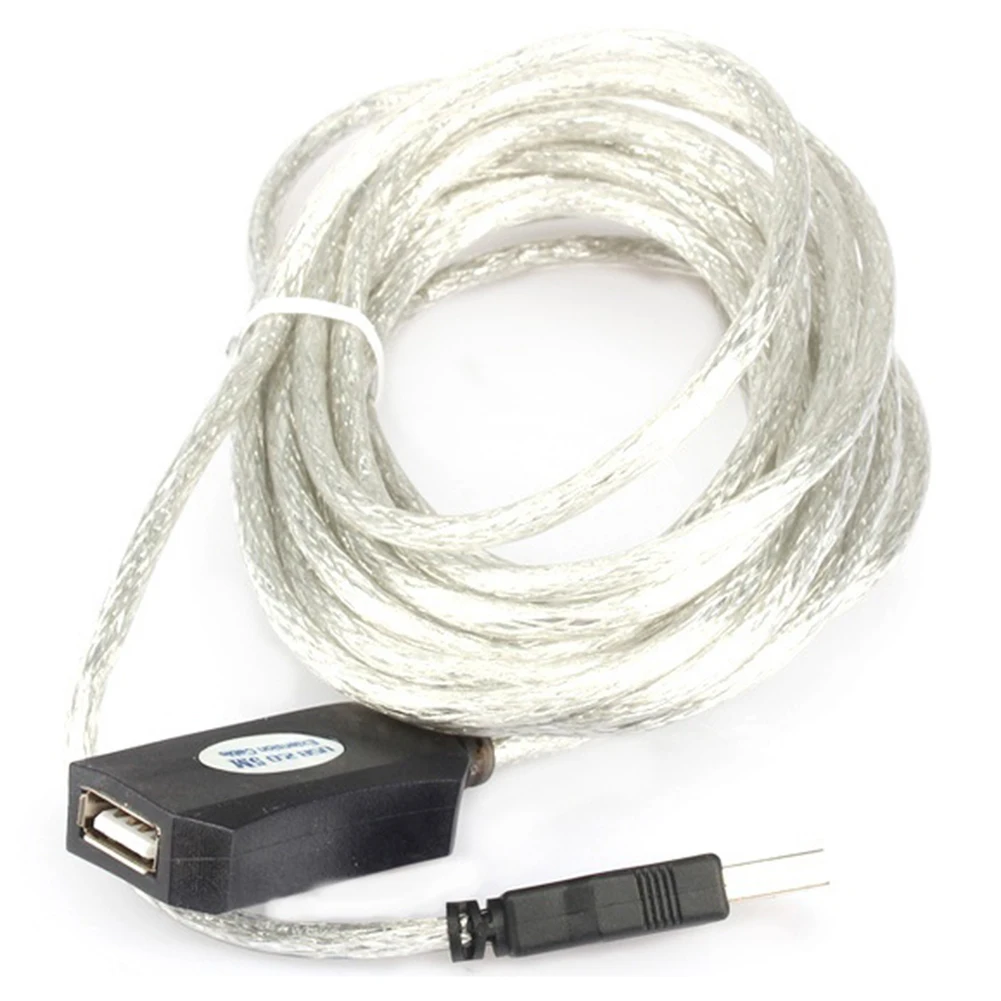 USB2.0 кабель 5 м Активный удлинитель повторитель кабель адаптер с ChipB кабель Высокое качество