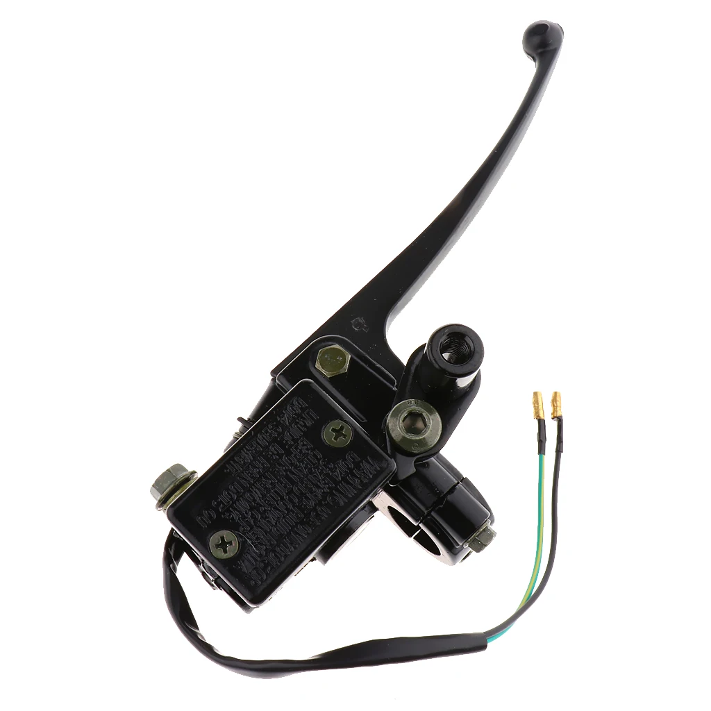 Motorcycle Rear Hydraulic Brake Lever Master Cylinder for Yamaha ZY125 Motorcross Dirt Bikes