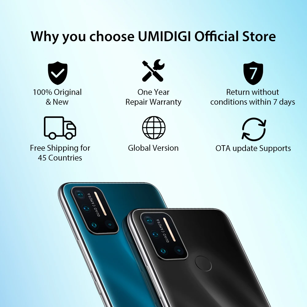 UMIDIGI A7 Pro Android 10 6 3 &quotFHD + 64 и 128 ГБ глобальная Версия 16MPSelfie LPDDR4X Восьмиядерный