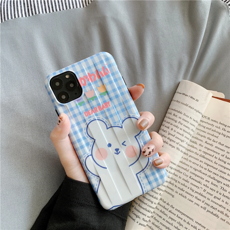 Карамельный цвет пара чехол для телефона с рисунком в виде животного для iphone 11 11Pro Max XS Max X XR 7 8 Plus задняя крышка модные чехлы IMD Capa Coque