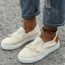

2021 Women Canvas Pleated Sneaker Woman Summer Causal Vulcanized Ladies Big Size Breathable Footwear Female Comfortable Shoes