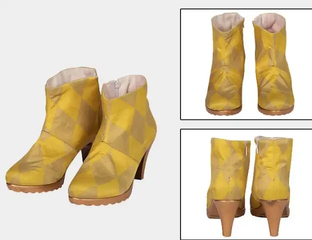 boots Новые костюмы для костюмированной вечеринки «Птицы-Хищники» Харли Куинн самоубийцы, жилет, короткие штаны, футболка женский костюм на Хеллоуин Вечерние - Цвет: boots