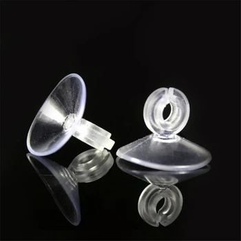 

50Pcs/lot Aquarium Sucker Suction Silicone Cup For 4/6mm Air Line Pipe Tube Wire Glass Surface Holder Fish Tank Pump Supplies