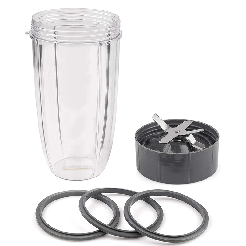 Replacement Parts 32 Oz Cup And Blade And Seal Ring Rubber Gaskets
