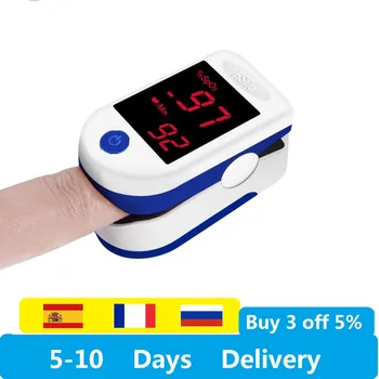 

Blood Oxygen Monitor Finger Pulse Oximeter Oxygen Saturation Monitor Fast Shipping within 24hours (without Battery)