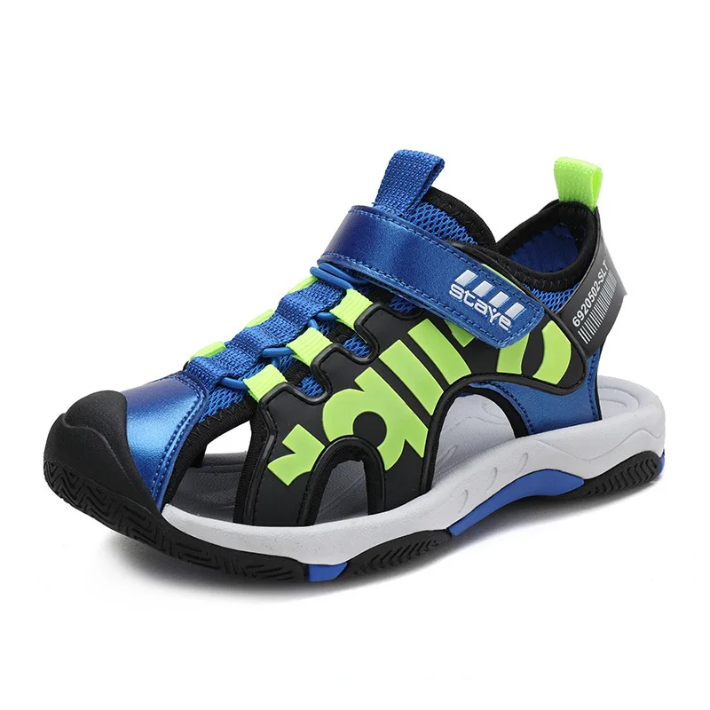 

Kid's Shoes Sandals size 28-38 Boy Sandals Children's Summer 2020 New Child Fashion Boy Baotou Slip