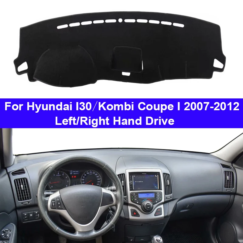 Чехол для приборной панели автомобиля коврик Hyundai I30 Kombi Coupe I 2007 2008 2009-2012 защитный