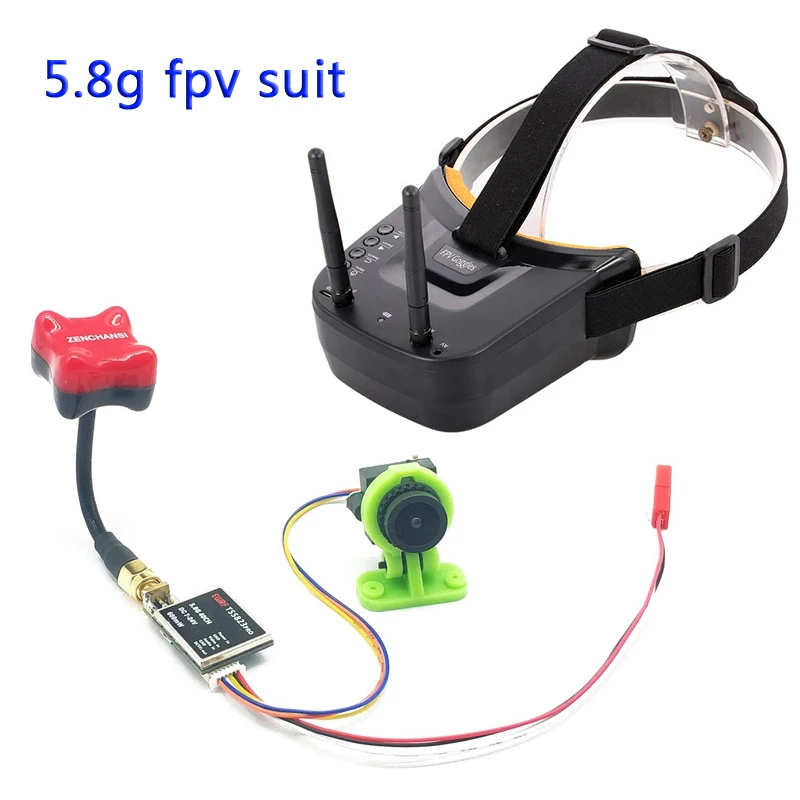 5 8G 40CH двойные антенны 3 дюйма FPV очки видео гарнитура HD с 8g 200/600 мВт Передатчик и CMOS