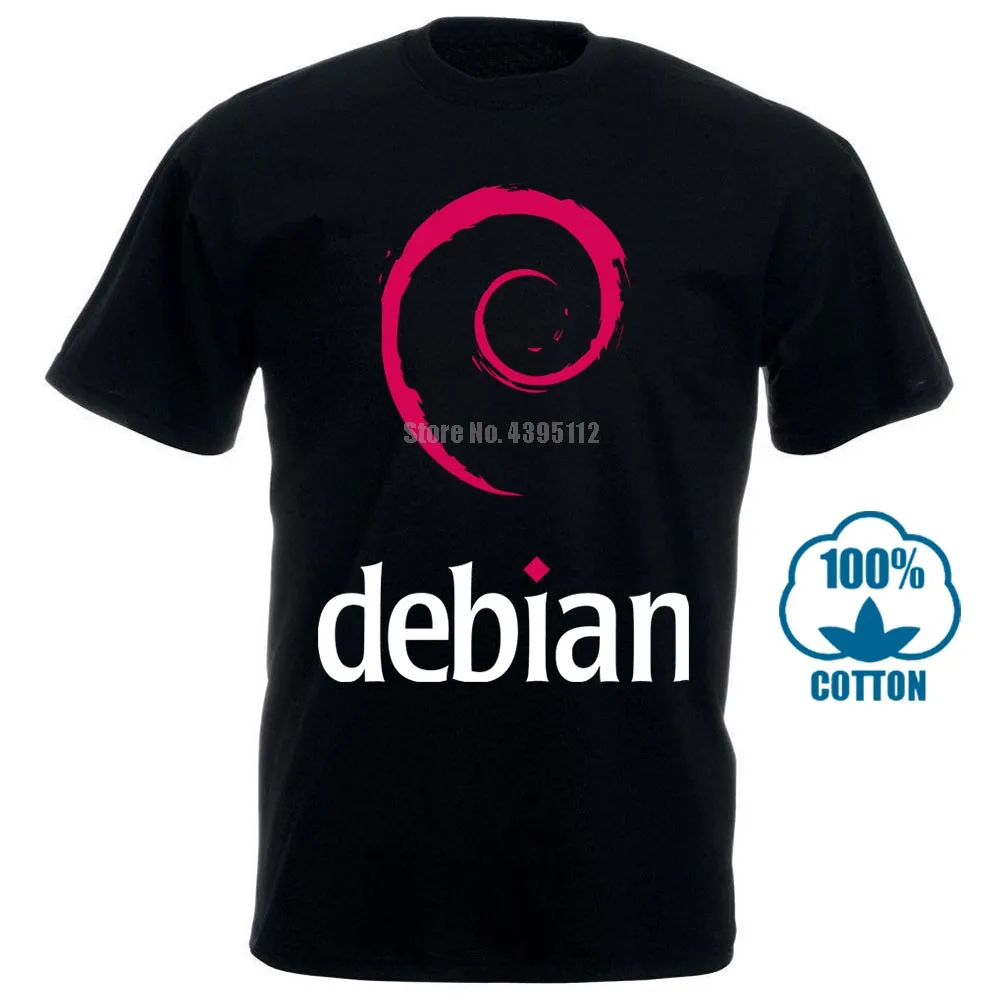 

Comical Shirt Men'S Debian Linux Tees T Shirt Print Tshirt Men'S O Neck Stylish Classic Women T Shirt 011957