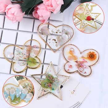 

1pcs Beautiful Crystal Imitation Agate Palette Make Up Nail Art Color Mixing Tray Coaster Mat Display Board