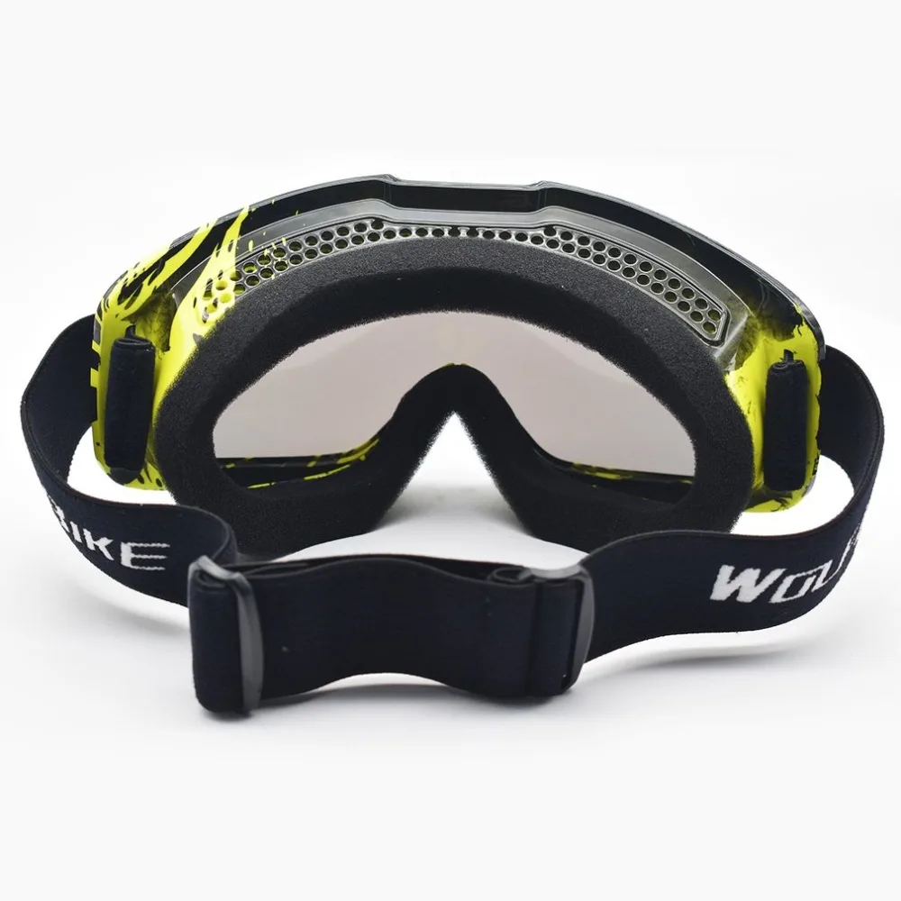 Wolfbike BYJ-019 противотуманные лыжные очки дышащие сноуборд Мотокросс очки Портативные эластичные мужские и женские очки