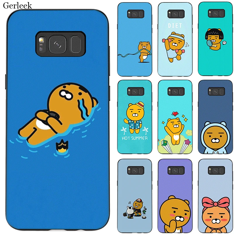 

Mobile Phone Case Tpu For Samsung Galaxy S6 S7 Edge S8 S9 S10 S10E Plus Note 8 9 M10 M20 M30 M40 Cover Funny Cocoa Picture