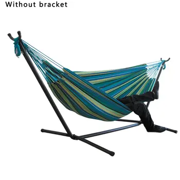 

Single Double Hammock Without Bracket Thicken Widened Canvas Indoor Hammock Camping Sleeping Outdoor Supplies