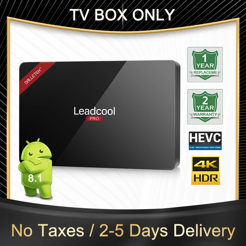 ТВ приставка Leadcool Pro Android 8 1 ГБ/8 ГБ 2 ГБ/16 RK3229 Mali400MP поддержка 4G Wi Fi Приставка Smart TV