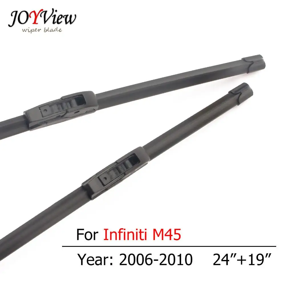 S410 Front Windscreen Wiper Blades for Infiniti M45 2006 2007 2008 2009 2010 Hook Type Car Wipers 24 + 19 inches 2pcs a set | Автомобили и