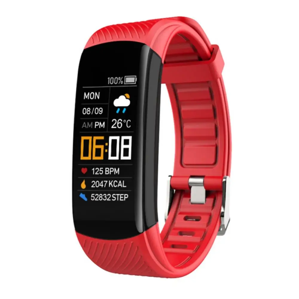 C5S Smart Band Waterproof Fitness Tracker Blood Pressure Heart Rate Monitor Smart Bracelet Watch Sport For Huawei iphone 