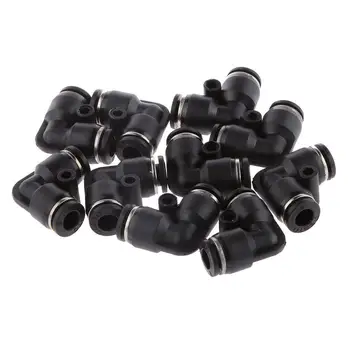 

40 Pcs Air Pneumatic 1/4 To 1/4- 6mm To 6mm Straight Push In Connectors Quick