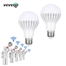 

LED sound and light sensor bulb intelligent induction bulb staircase corridor voice control delay 3W 5W 7W 9W 12W bulb