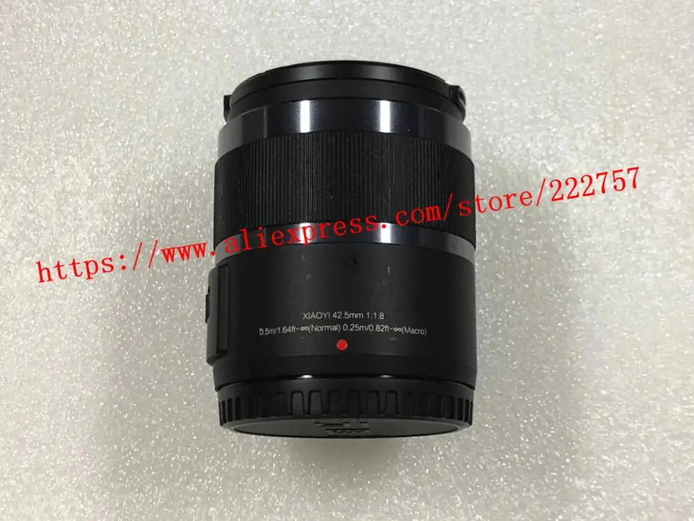 Новый 42 5 мм F1.8 объектив с фиксированным фокусным расстоянием для экшн камеры YI M1