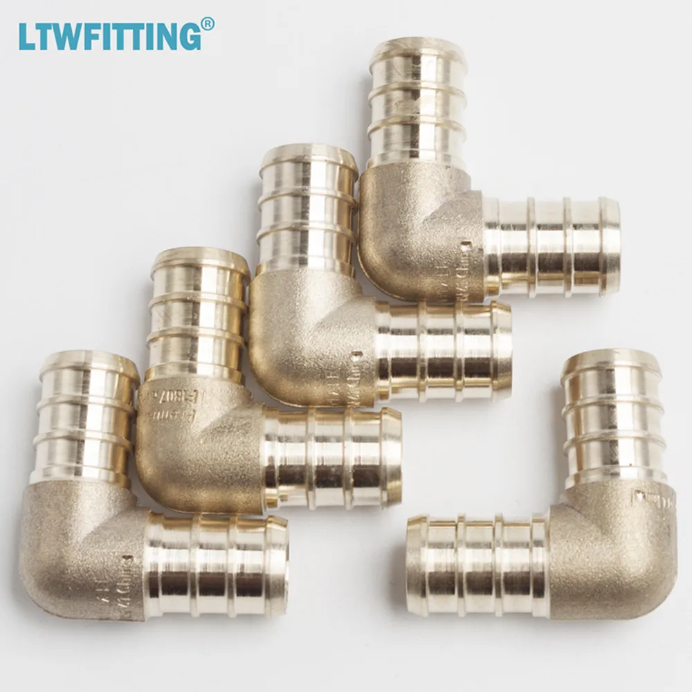 LTWFITTING свинцовый латунный PEX обжимной фитинг 1/" PEX локоть