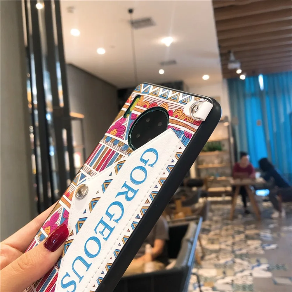 Ремешок для кошелька чехол для huawei P30 P20 mate 20 30 pro X honor 8x 9x pro 20 nova 5 4 3 модный наплечный ремешок из ТПУ+ поликарбоната