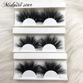

Eyelashes 10/20/30 Pairs 3D Mink Lashes Bulk Dramatic 25mm False Eyelashes Extension Vendor Makeup 5D Lash