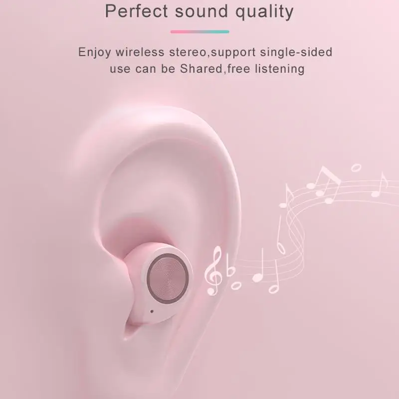 TW60 TWS Bluetooth 5,0 наушники беспроводные наушники сенсорное управление настоящая Беспроводная стерео Спортивная Bluetooth гарнитура для всех телефонов