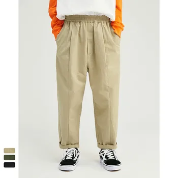 

OUYANG&IVAN Children's Casual Trousers 2020 Spring and Summer New Tide Brand Japanese Radish Overalls Loose Trousers Long Pants